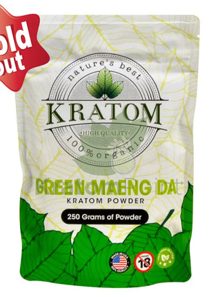Natures Best Kratom Powder Green Maeng Da 250 Grams
