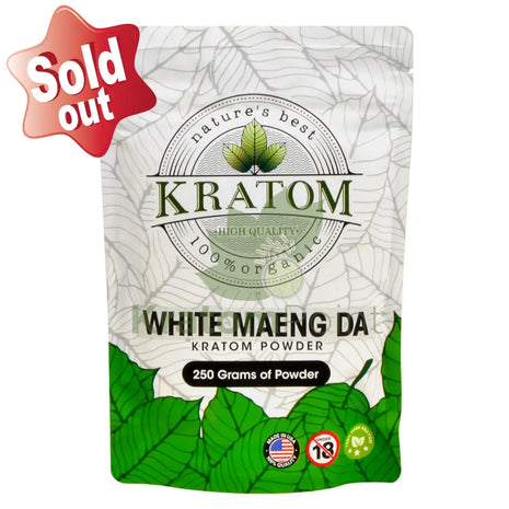 Natures Best Kratom Powder White Maeng Da 250 Grams