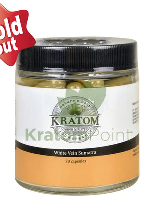 Nature's Best Kratom White Vein Sumatra, 70 capsules