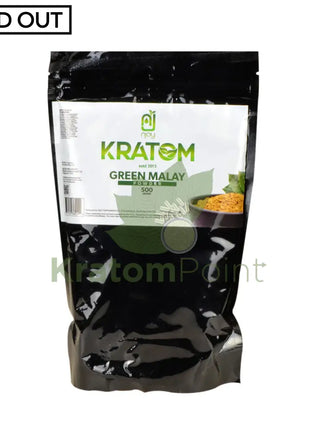 Njoys Green Malay Kratom Powder 500 Grams