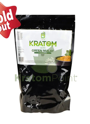 Njoys Green Malay Kratom Powder 500 Grams