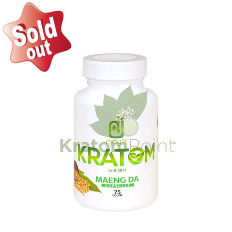 Njoys Maeng Da Kratom Capsules 75 Count