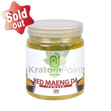 Njoys Red Maeng Da Kratom Powder 100 Grams