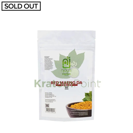Njoys Red Maeng Da Kratom Powder 85 Grams