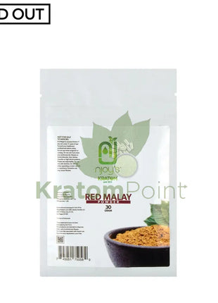 Njoys Red Malay Kratom Powder 30 Grams