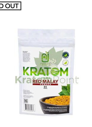 Njoys Red Malay Kratom Powder 85 Grams
