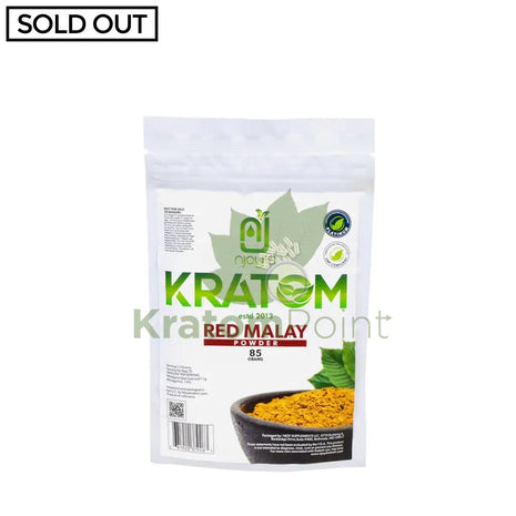 Njoys Red Malay Kratom Powder 85 Grams