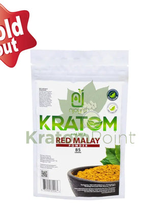Njoys Red Malay Kratom Powder 85 Grams