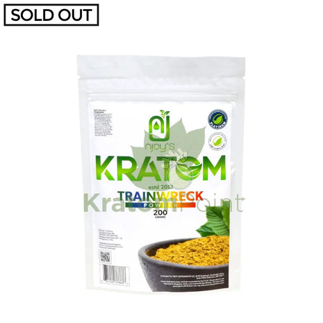 Njoys Trainwreck Kratom Powder 200 Grams