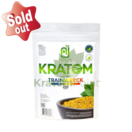 Njoys Trainwreck Kratom Powder 200 Grams