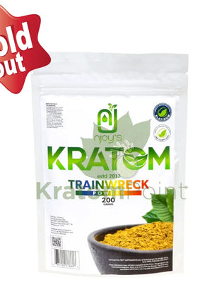 Njoys Trainwreck Kratom Powder 200 Grams