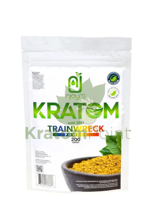 Njoys Trainwreck Kratom Powder 200 Grams