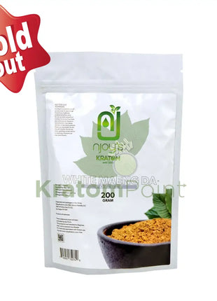 Njoys White Maeng Da Kratom Powder 200 Grams