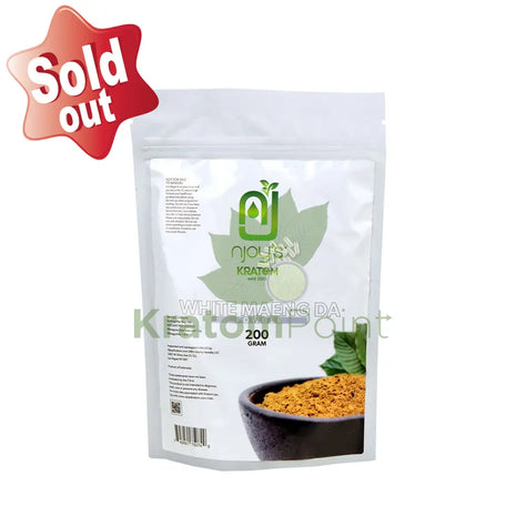 Njoys White Maeng Da Kratom Powder 200 Grams