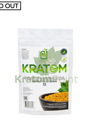 Njoys White Maeng Da Kratom Powder 85 Grams