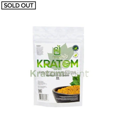 Njoys White Maeng Da Kratom Powder 85 Grams