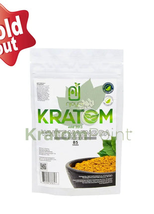 Njoys White Maeng Da Kratom Powder 85 Grams