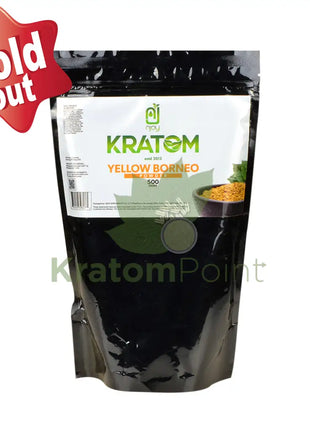 Njoys Yellow Borneo Kratom Powder 500 Grams
