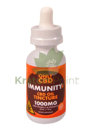 Only CBD Immunity Oil Tincture 1000mg 30ml CBD