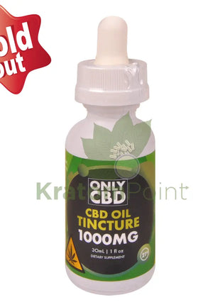 Only CBD Original Oil Tincture 1000mg 30ml CBD
