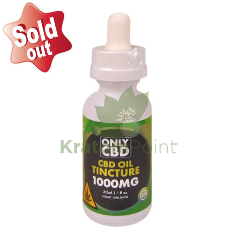 Only CBD Original Oil Tincture 1000mg 30ml CBD