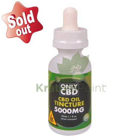 Only CBD Original Oil Tincture 5000mg 30ml CBD