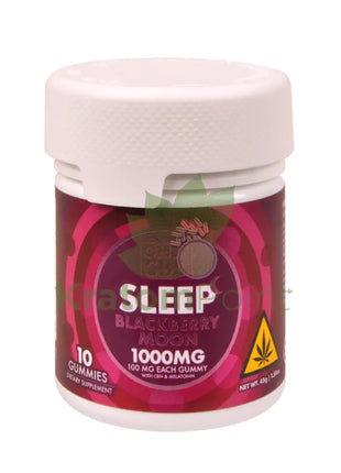 Only CBD Sleep Blackberry Moon 1000mg gummies 10ct CBD