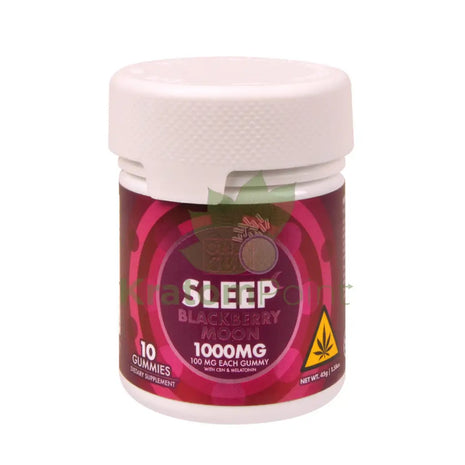 Only CBD Sleep Blackberry Moon 1000mg gummies 10ct CBD