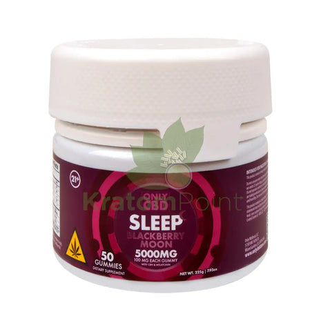 Only CBD Sleep Blackberry Moon 5000mg gummies 50ct CBD