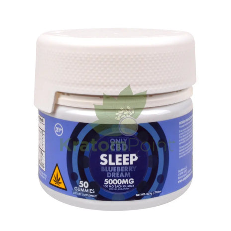 Only CBD Sleep Blueberry Dream 5000mg gummies 50ct CBD