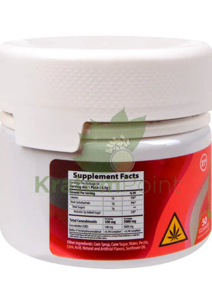 Only CBD Strawberry Zen 5000mg gummies 50ct CBD