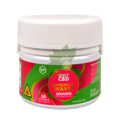 Only CBD Watermelon Wave 5000mg gummies 50ct CBD