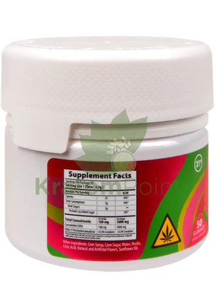 Only CBD Watermelon Wave 5000mg gummies 50ct CBD