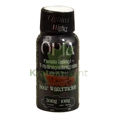 Opia 7-Hydroxy + Pseudo Sour Watermelon Kratom Liquid Shots 1Ct Hydroxy