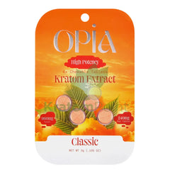 Opia High Potency Classic Mitragynine Tablets 240mg 4 tablets - kratom extract