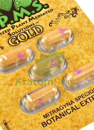 Opms Gold Capsules 5 Count Opms