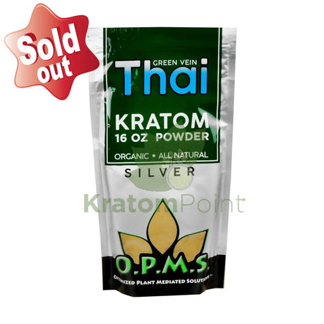 Opms Kratom Powder 16Oz Thai Opms