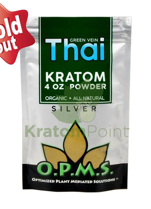 Opms Kratom Powder 4Oz Thai Opms