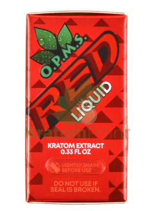 OPMS Red Shot Kratom Liquid Extract 8.8ml opms