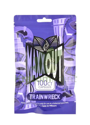 Pain Out (Maxx Out) Kratom Capsules 100Ct Train Wreck Pain Out
