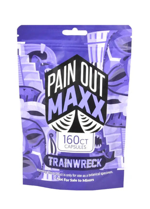 Pain Out Kratom Capsules 160count Train Wreck