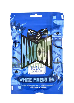 Pain Out (Maxx Out) Kratom Capsules 160Ct White Maeng Da Pain Out