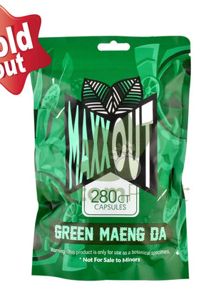 MAXX Out Kratom Capsules 280ct Green Maeng Da