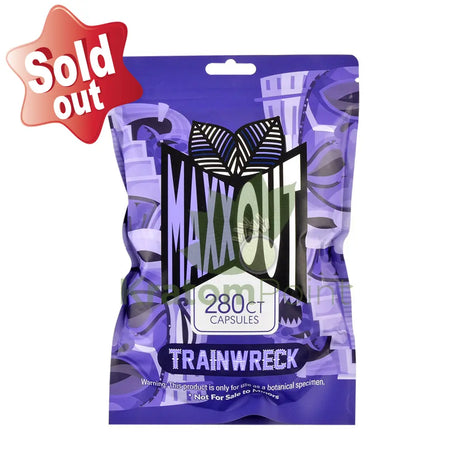MAXX Out Kratom Capsules 280ct Train Wreck