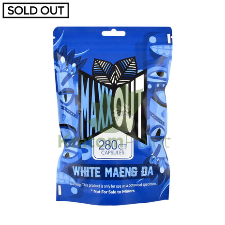 MAXX Out Kratom Capsules 280ct White Maeng Da