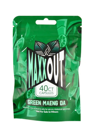 Pain Out Kratom Capsules 40Ct Green Maeng Da Pain Out