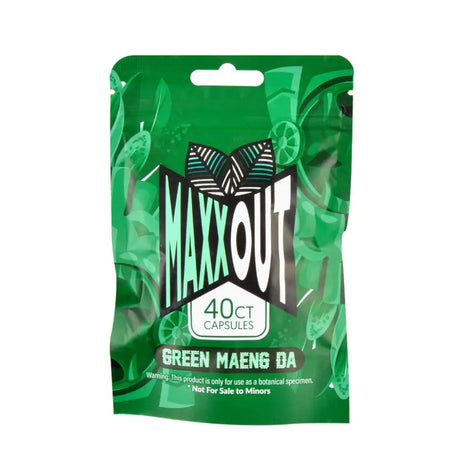 Pain Out Kratom Capsules 40Ct Green Maeng Da Pain Out