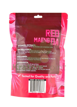 Pain Out (Maxx Out) Kratom Capsules 500Ct Red Maeng Da Pain Out