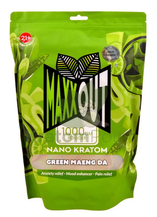 Pain Out (Maxx Out) Kratom Powder 1000g Green Maeng Da - pain out