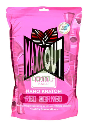 Pain Out (Maxx Out) Kratom Powder 1000G Red Borneo Pain Out